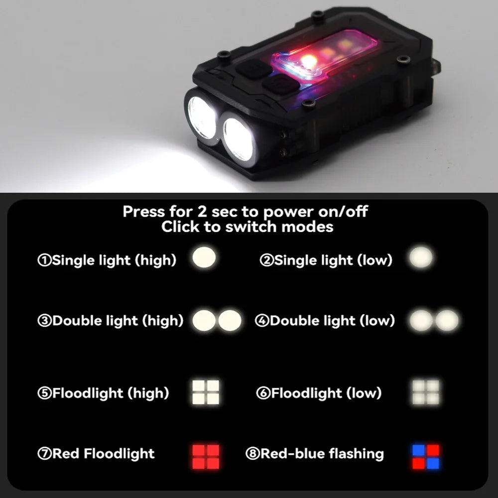 Tactical Flashlight EDC Portable