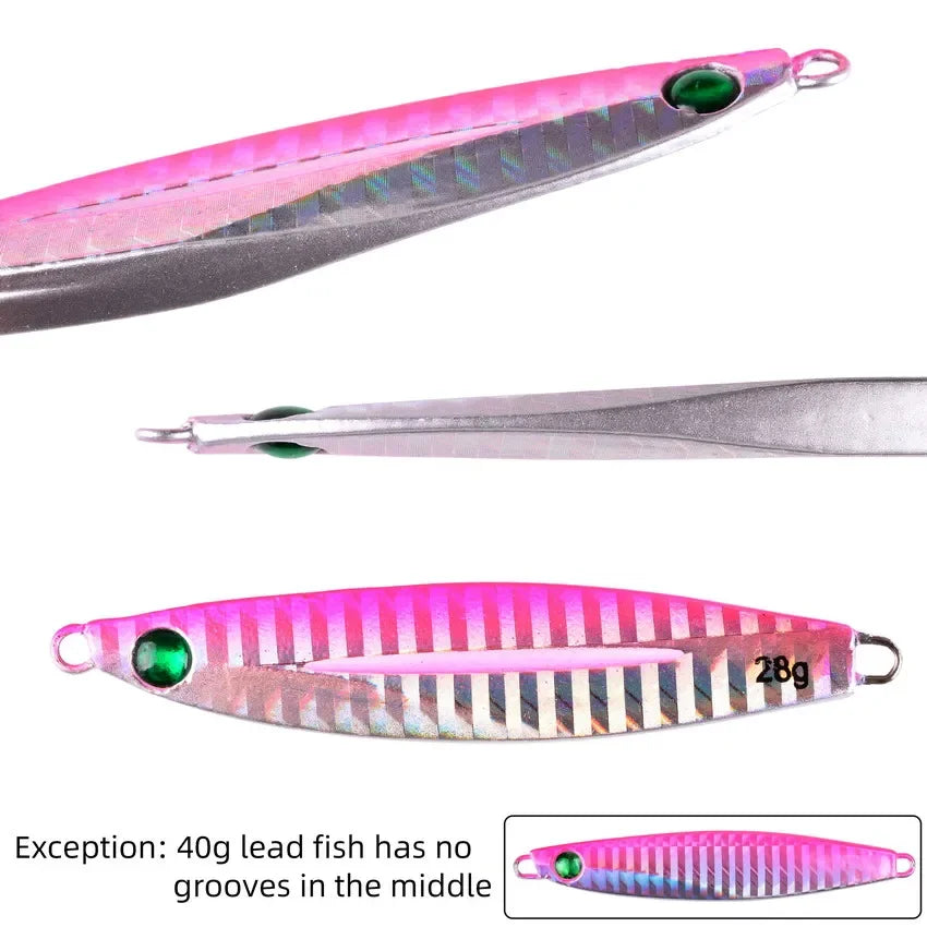 5pcs Metal Jig Fishing Lure