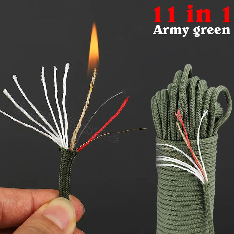 Multi purpose 11 string paracord