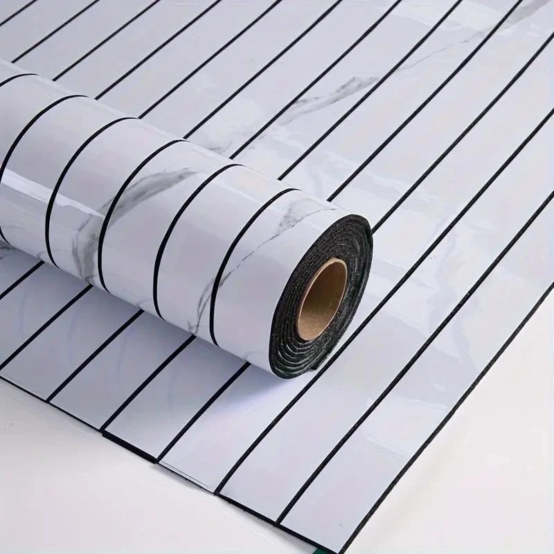 3D wood grain self-adhesive wallpaper