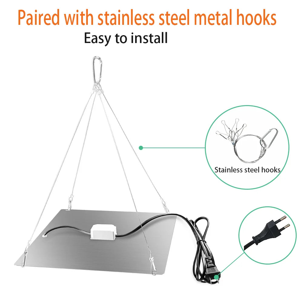 LED Plant Grow Light 1000W/2000W Full Spectrum Hydroponic