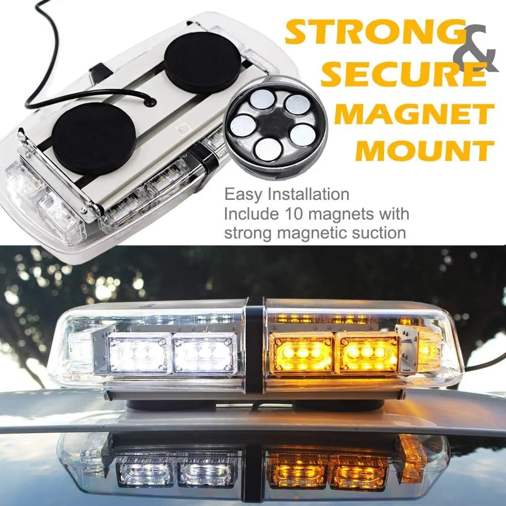 12" 36 LED 18 Watts Top Flash Strobe