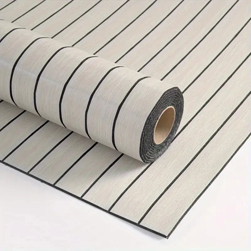 3D wood grain self-adhesive wallpaper