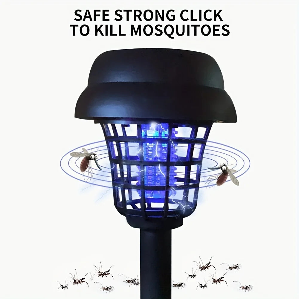2pcs, Solar Mosquito Killer Lamp