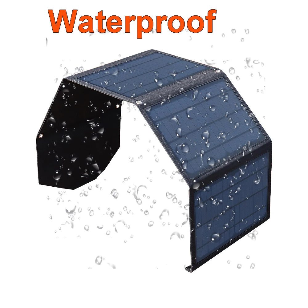 40w foldable solar pane