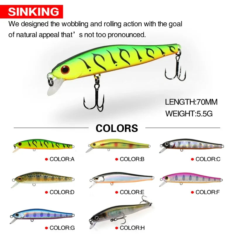 ZipBaits Rigge Sinking MinnowLures