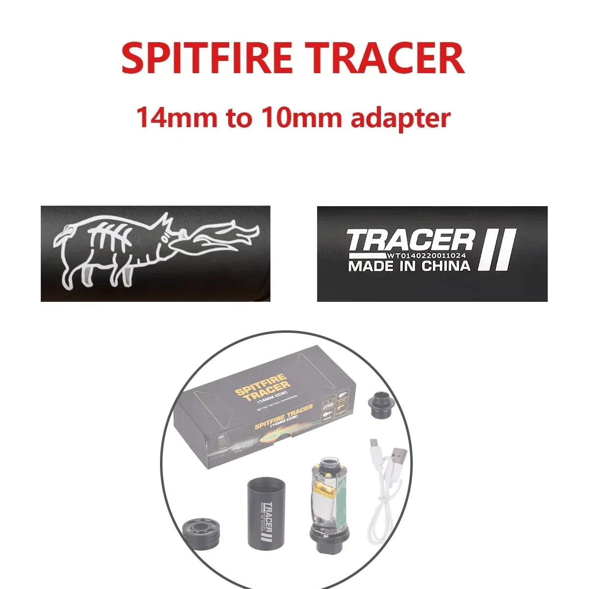 Spitfire Tracer 14mm CCW/11mm CW