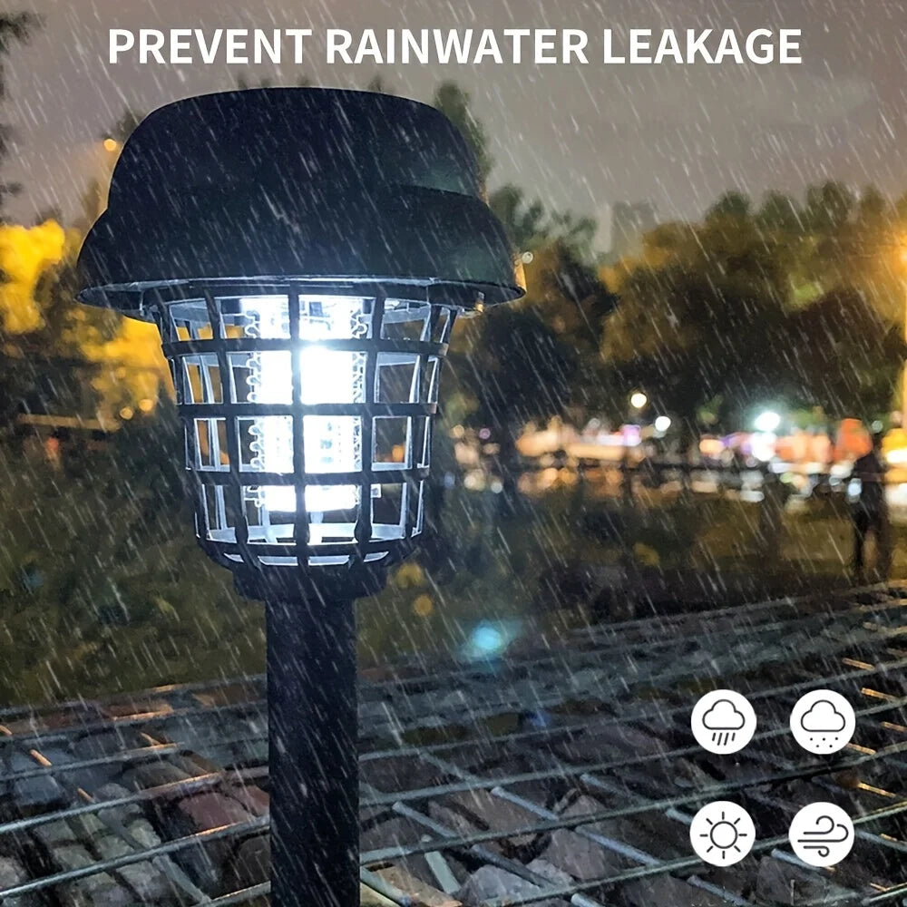 2pcs, Solar Mosquito Killer Lamp