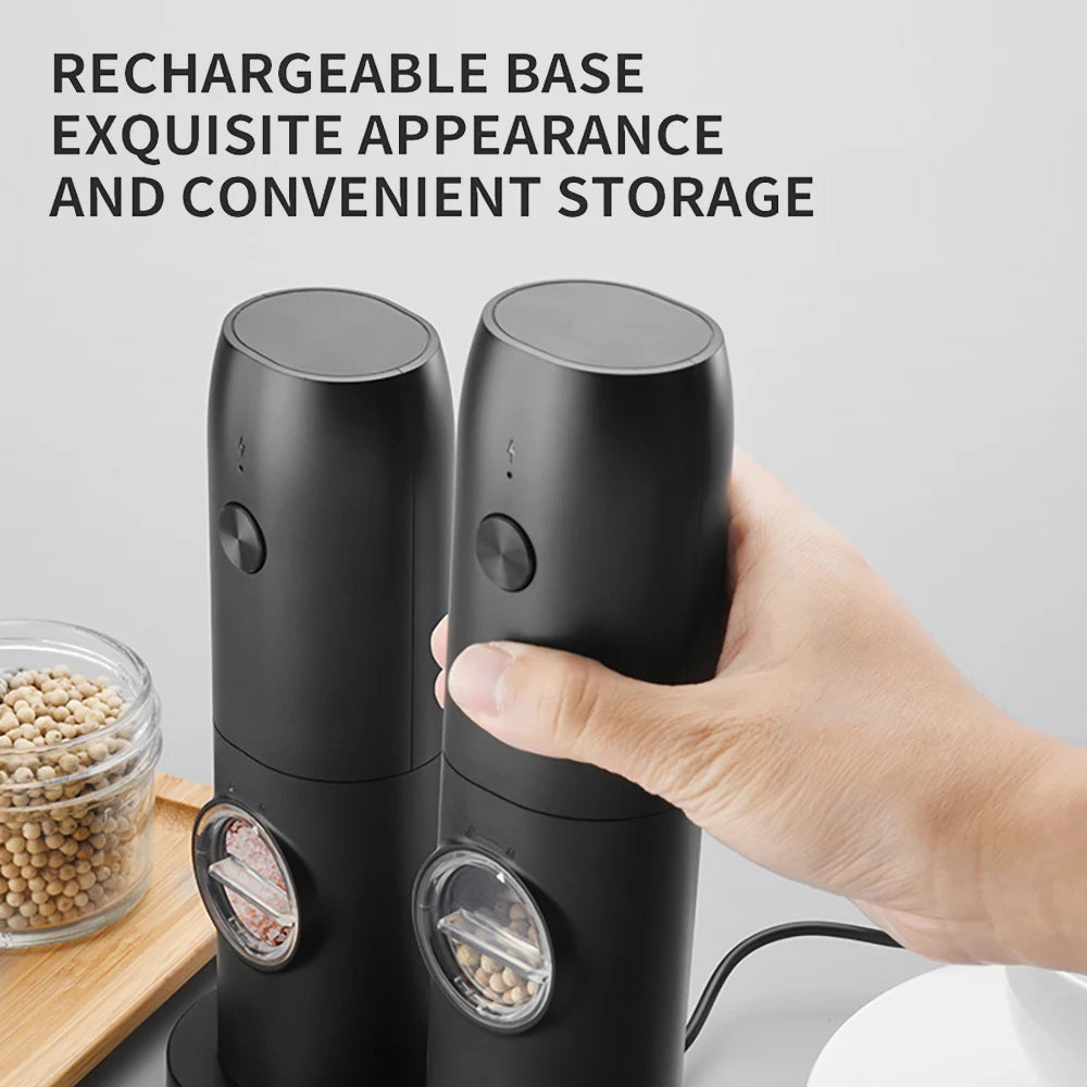 Rechargeable Electric Salt & Pepper Grinder