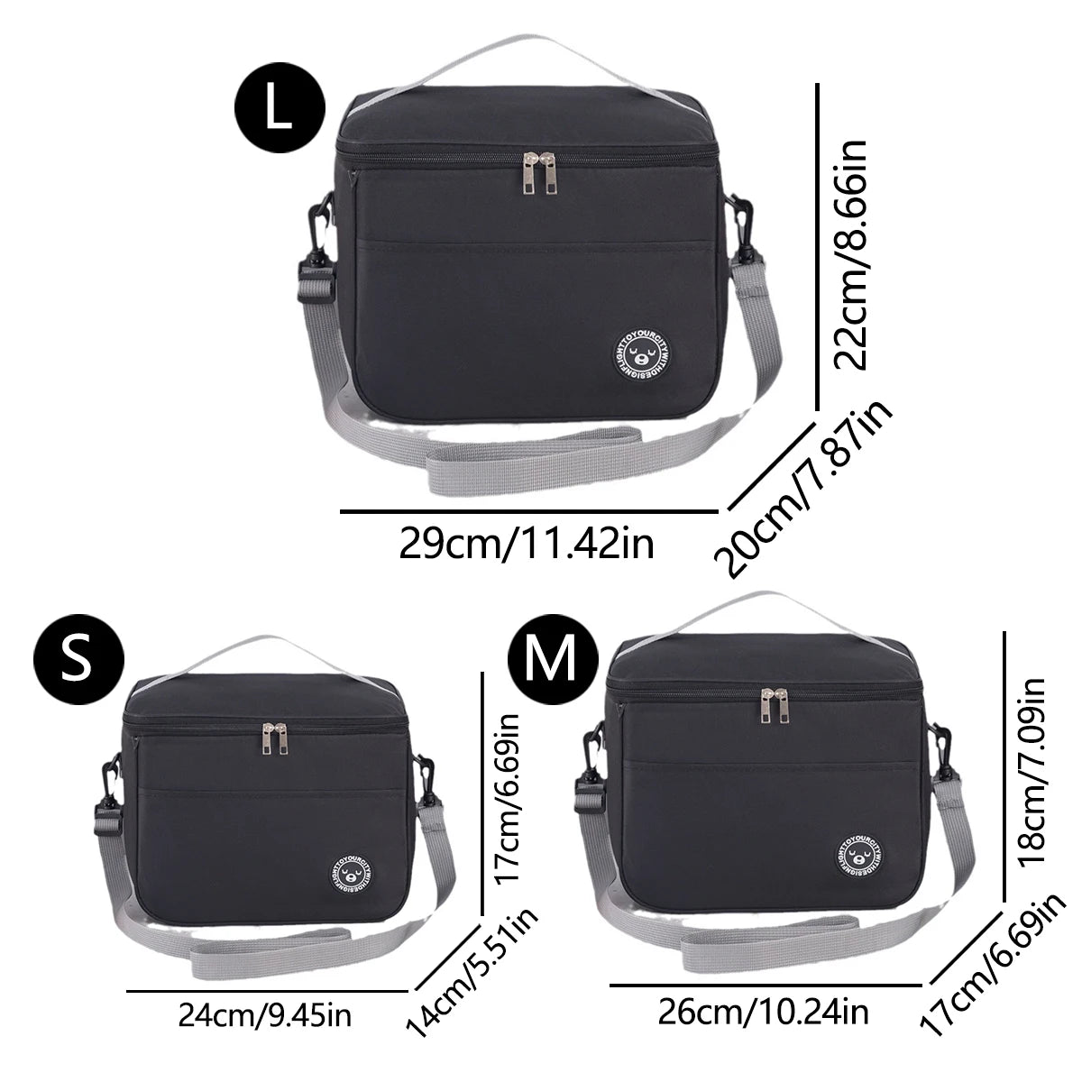 Ιnsulated waterproof lunch bag