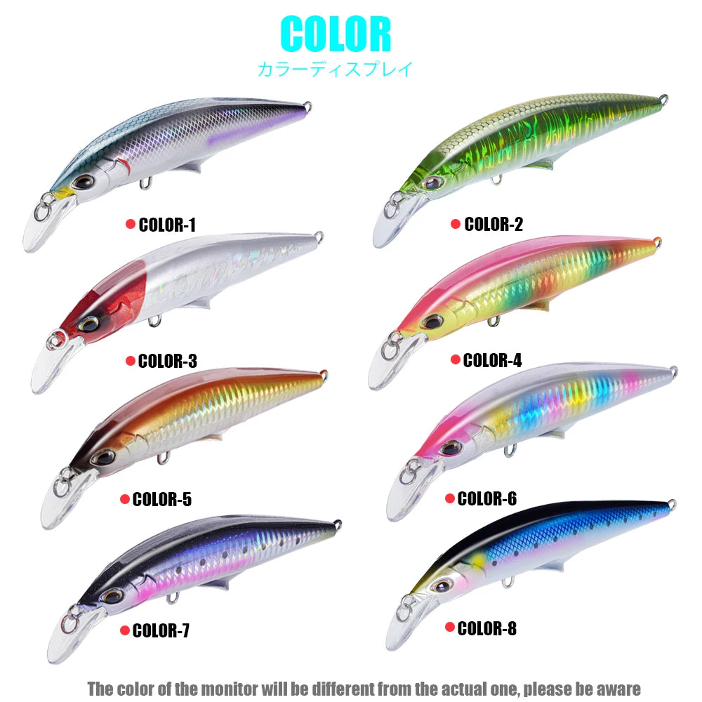 Sinking Minnow Fishing Lure 45g 120mm