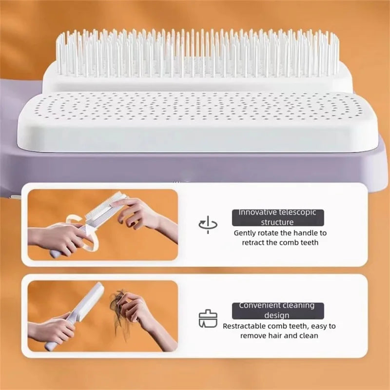 Self Cleaning Hair Brush