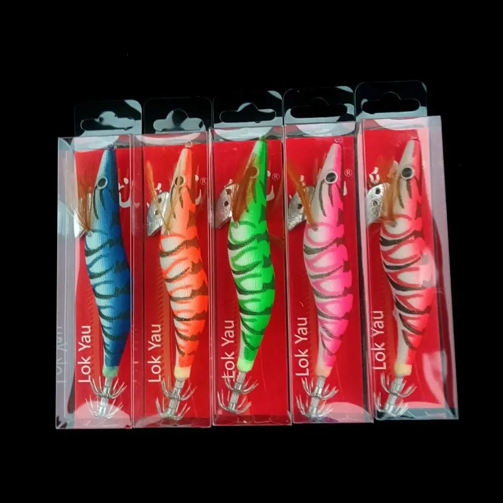 5pcs 12g 14.5g 19.9g Luminous Squid Jig Bait