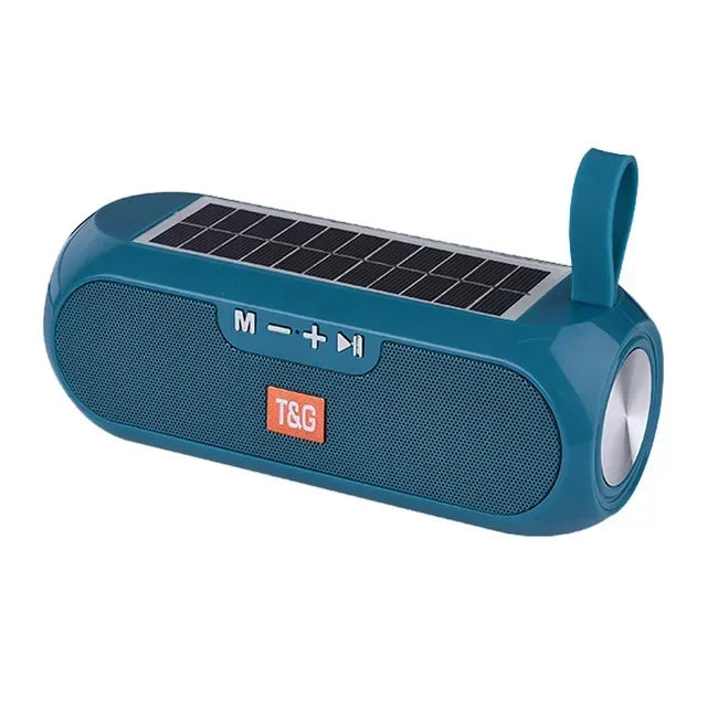 T&G TG182 Solar Charging Portable Bluetooth Stereo