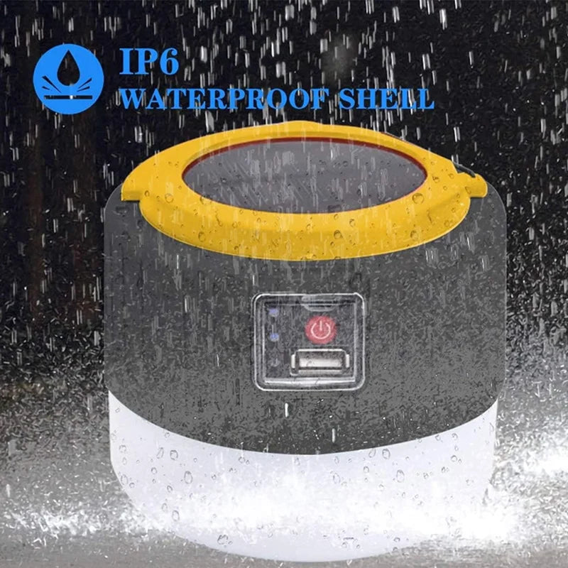 Waterproof Solar LED Camping Light