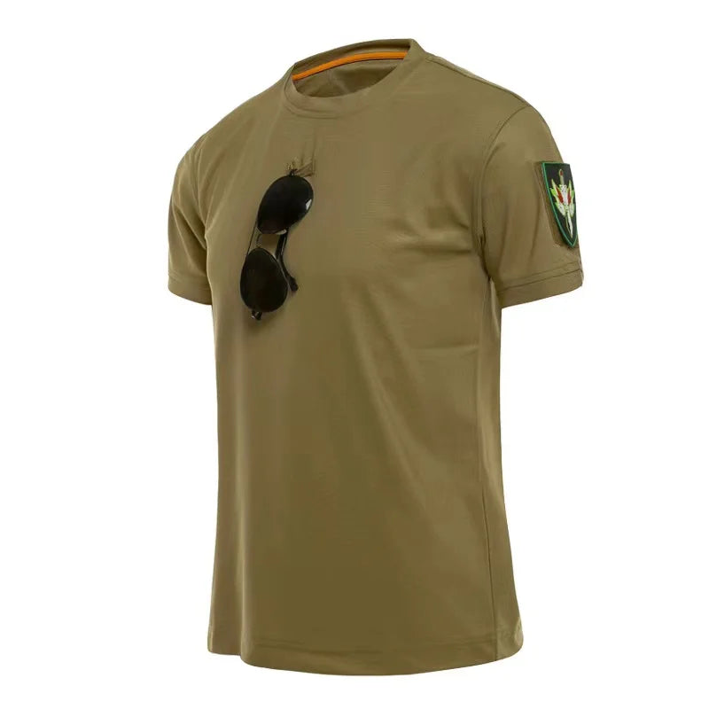 Summer Quick Dry Tactical Combat T-shirt