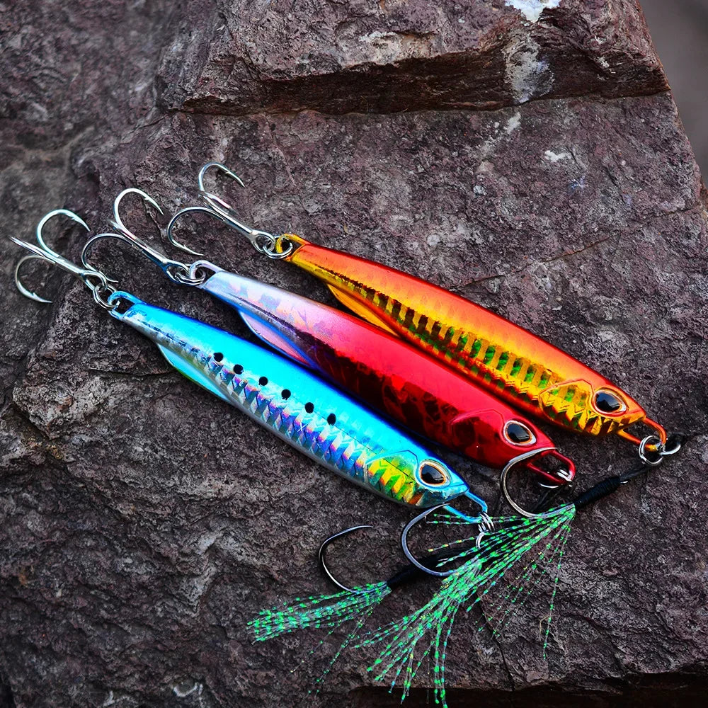 Long Metal Jig Fishing Lure