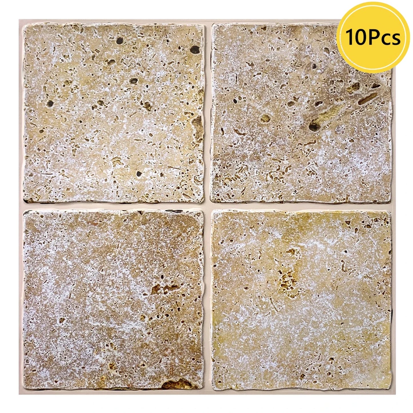 10pcs 3D Tile Wall Panel