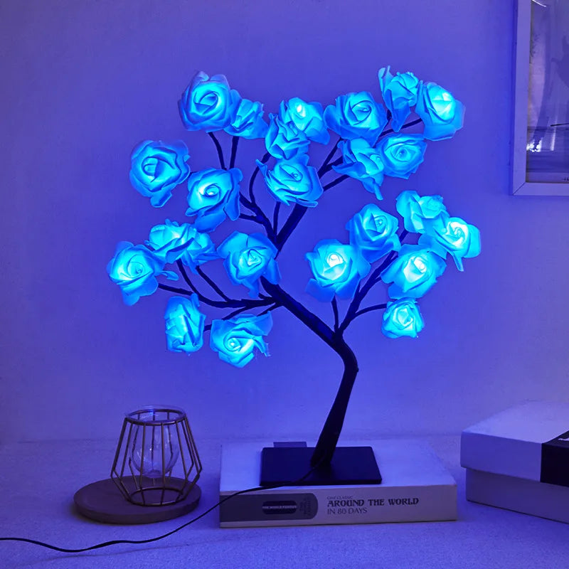 LED Rose Tree Lamp