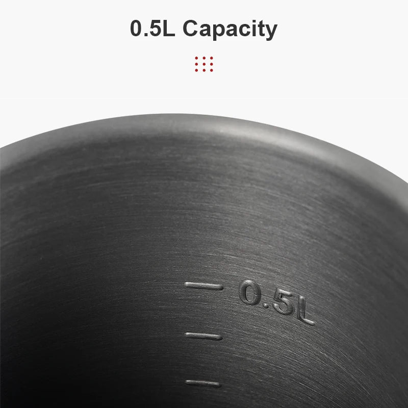 BRS 61 Camping Integrated Heat Pot