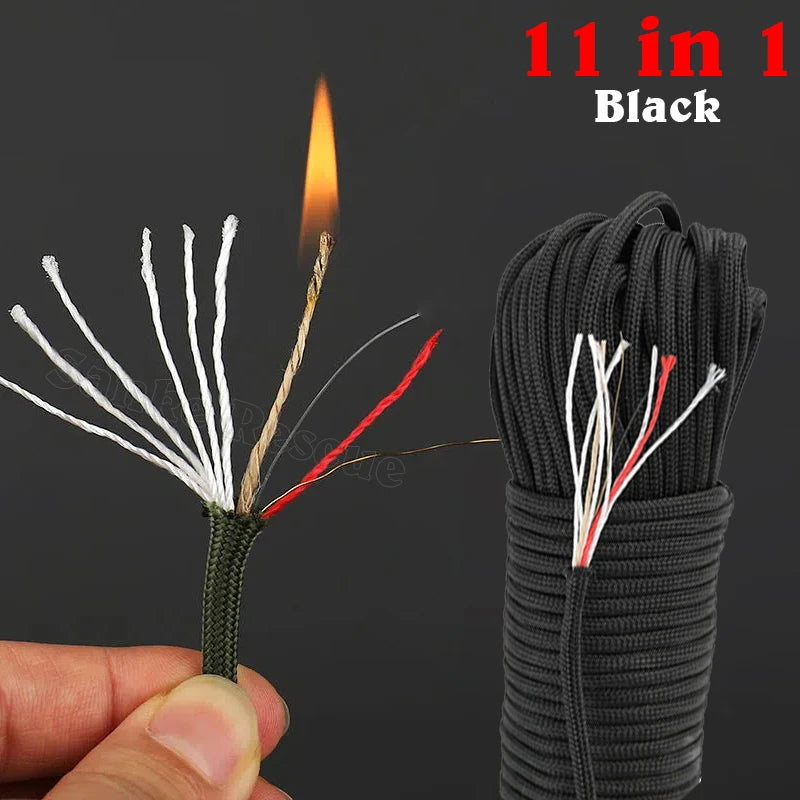 Multi purpose 11 string paracord
