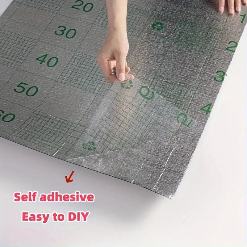 3D wood grain self-adhesive wallpaper