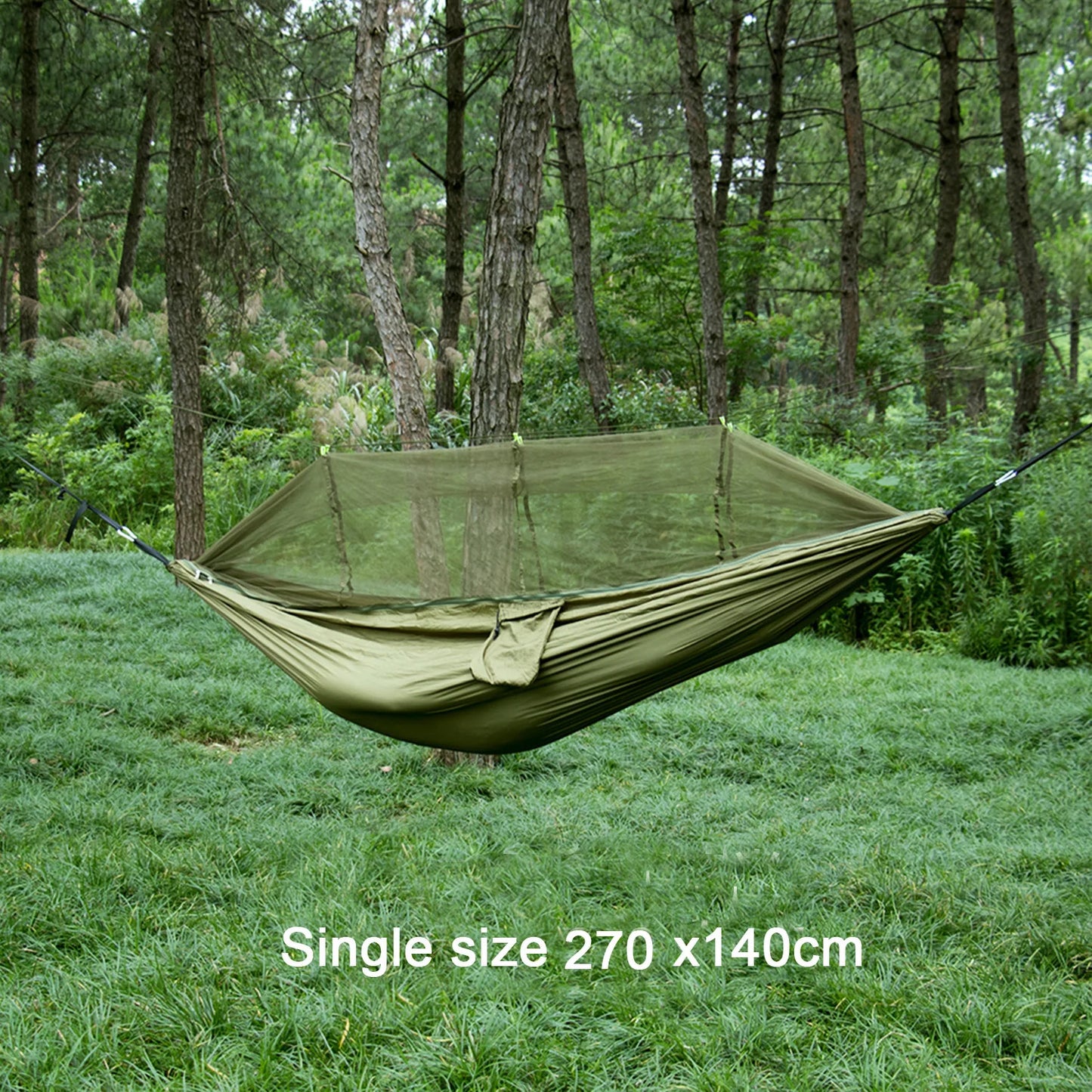 Single and Double Size Hammock with Mosquito Net