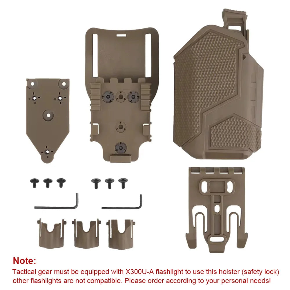 Tactical Surefir X300U Flashlight Universal Holster