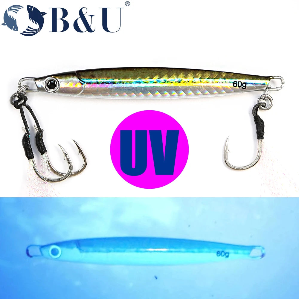 3D Metal Cast Jig Lure
