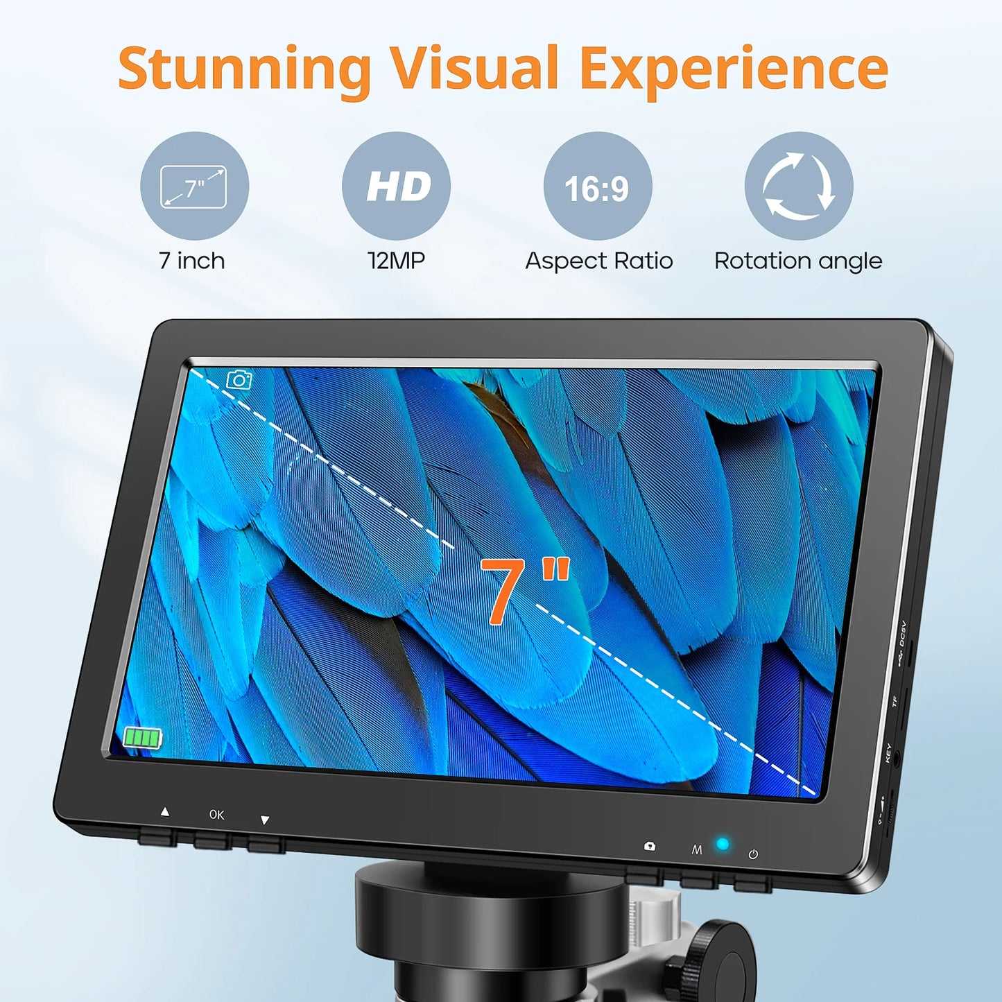 7‘’ Digital Microscope 1200X