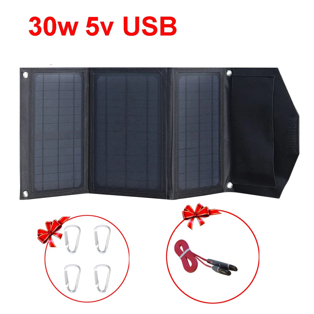 40w foldable solar pane