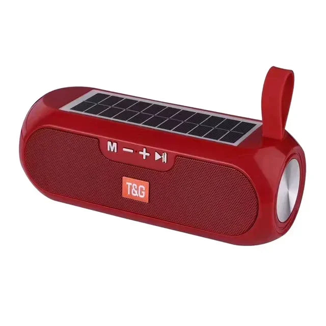 T&G TG182 Solar Charging Portable Bluetooth Stereo