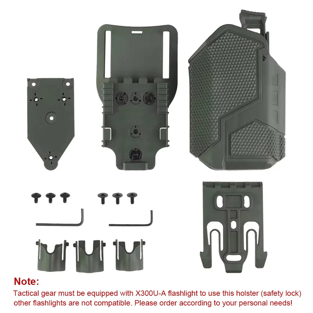Tactical Surefir X300U Flashlight Universal Holster