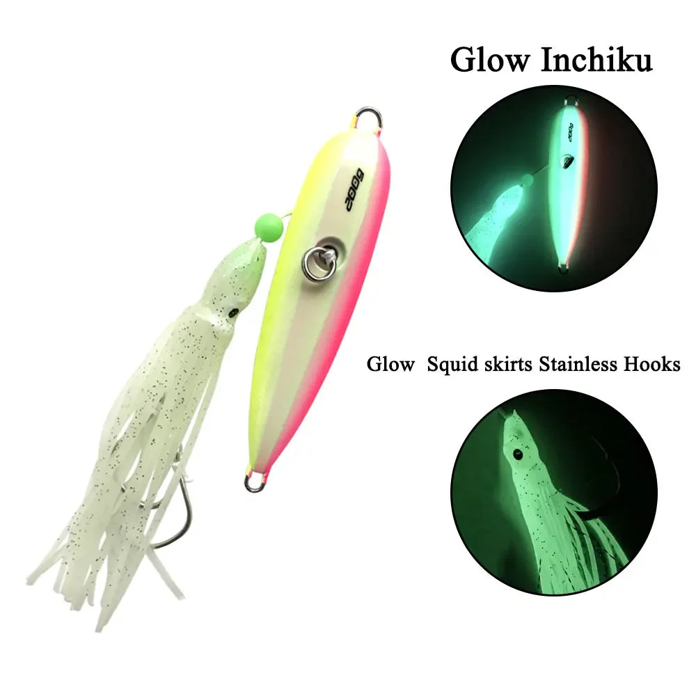 1PC Inchiku Jig Metal Head