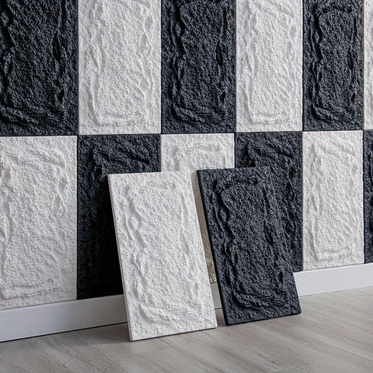 5pcs 3D Decorative Wall Panel 45x25cm