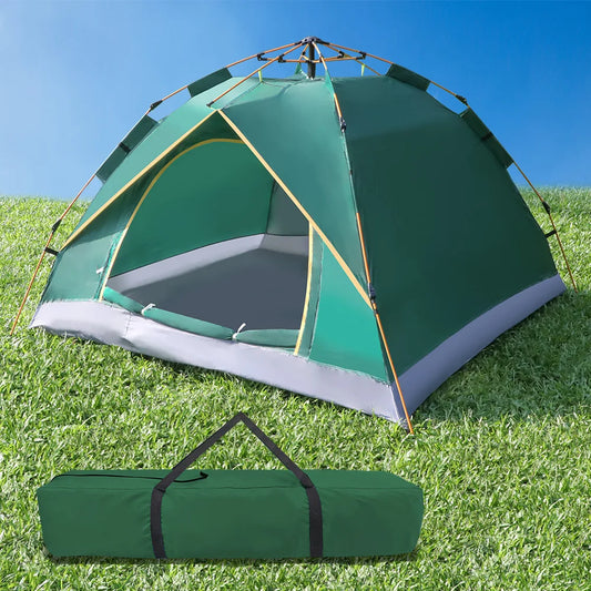 Automatic Tent for 3-4 Person 210DPU Waterproof 200*200*135CM