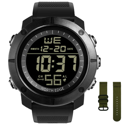 NORTH EDGE TANK Men's Digital Military Sports Watch