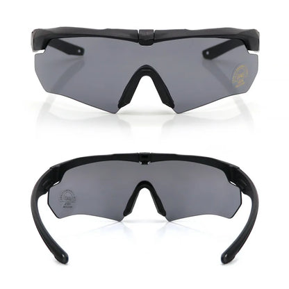 ZG Polarized Balistic Glasses, 3 Lens Set