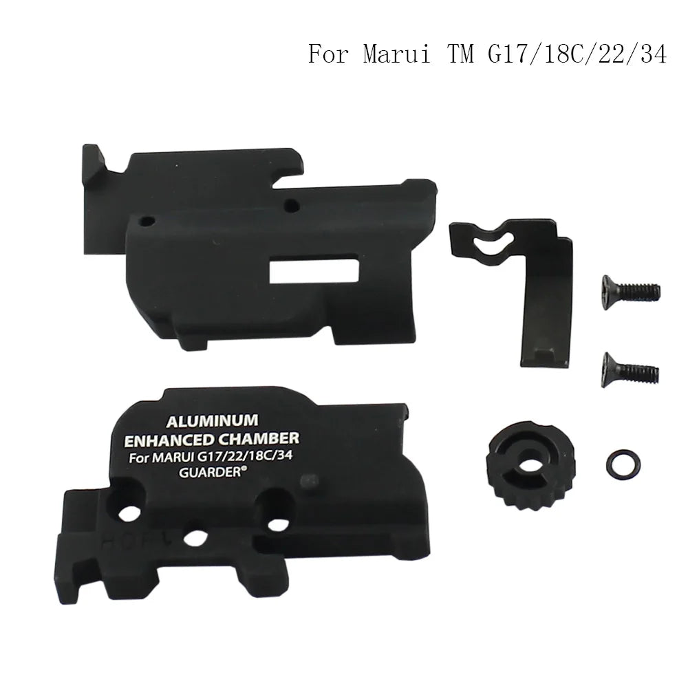 Aluminum Enhanced Hop Up Chamber Set For MARUI G17 G19 HI-CAPA TM M1911/MEU P226/E2 M45A1 M&P9