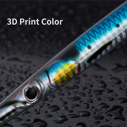 JIGGINGPRO 40g 60g 80g 100g 150g 3D Print Needle Jig