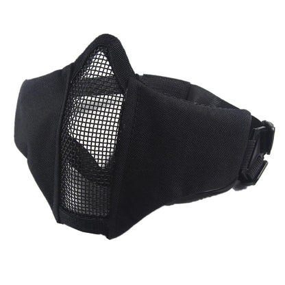 Half Face Metal Steel Airsoft Mask