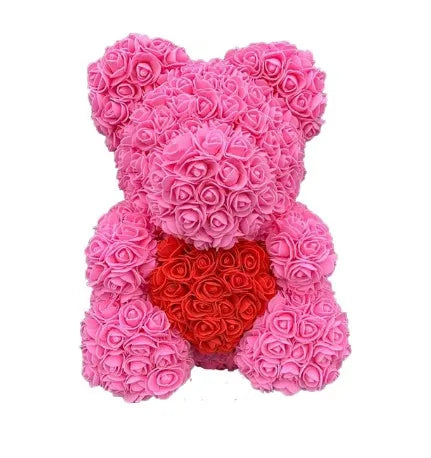 Red Rose Bear 40cm