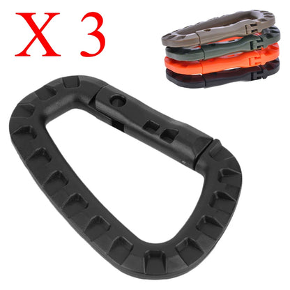 3 τμχ Quickdraw attach Carabiner