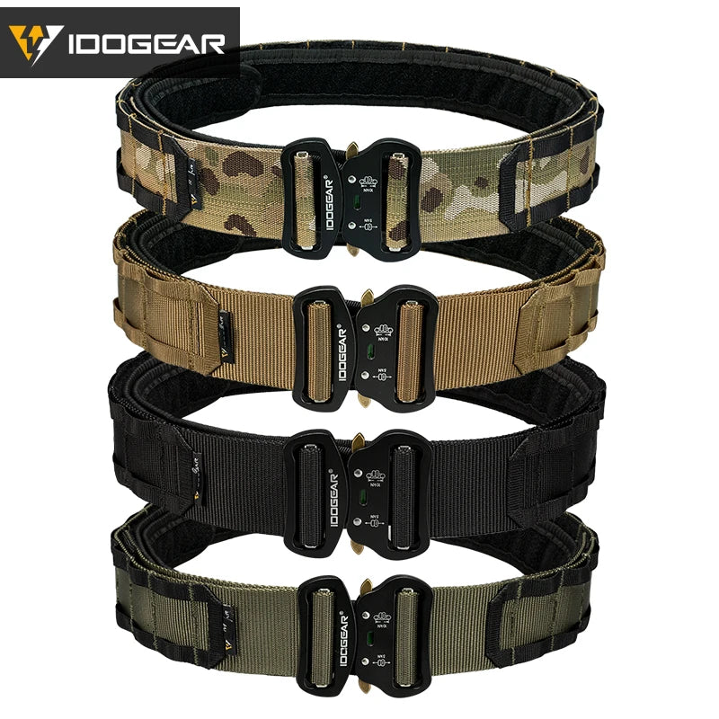 IDOGEAR Tactical 2 inch Combat Belt