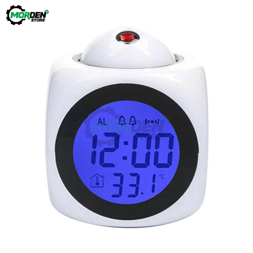 Digital Alarm Clock Projector