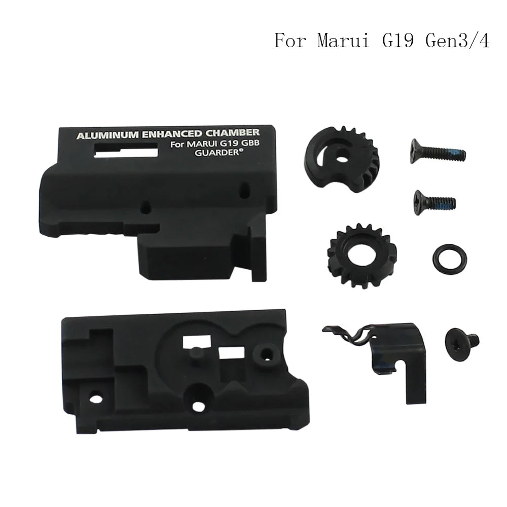 Aluminum Enhanced Hop Up Chamber Set For MARUI G17 G19 HI-CAPA TM M1911/MEU P226/E2 M45A1 M&P9