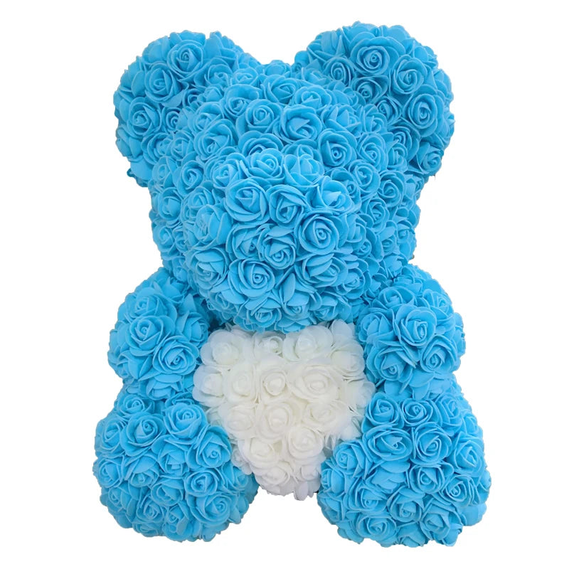 Red Rose Bear 40cm