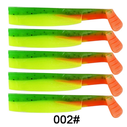 FTK Μαλακό μαύρο Minnow Jig Head
