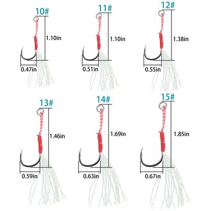 20Pcs/lot Assist Fishing hook