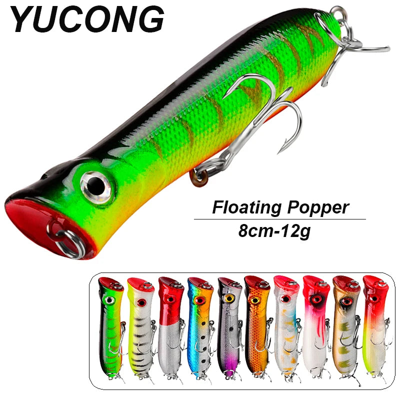 YUCONG 1PC Popper Fishing Lure